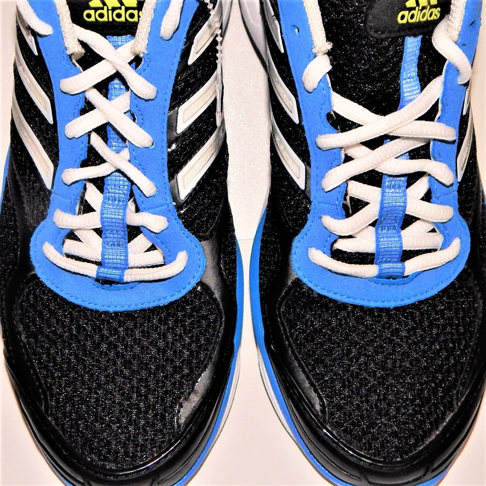 NEW Men shoes 7.5 athletic run Adidas "Ozweego" Discount Shipping black Blue